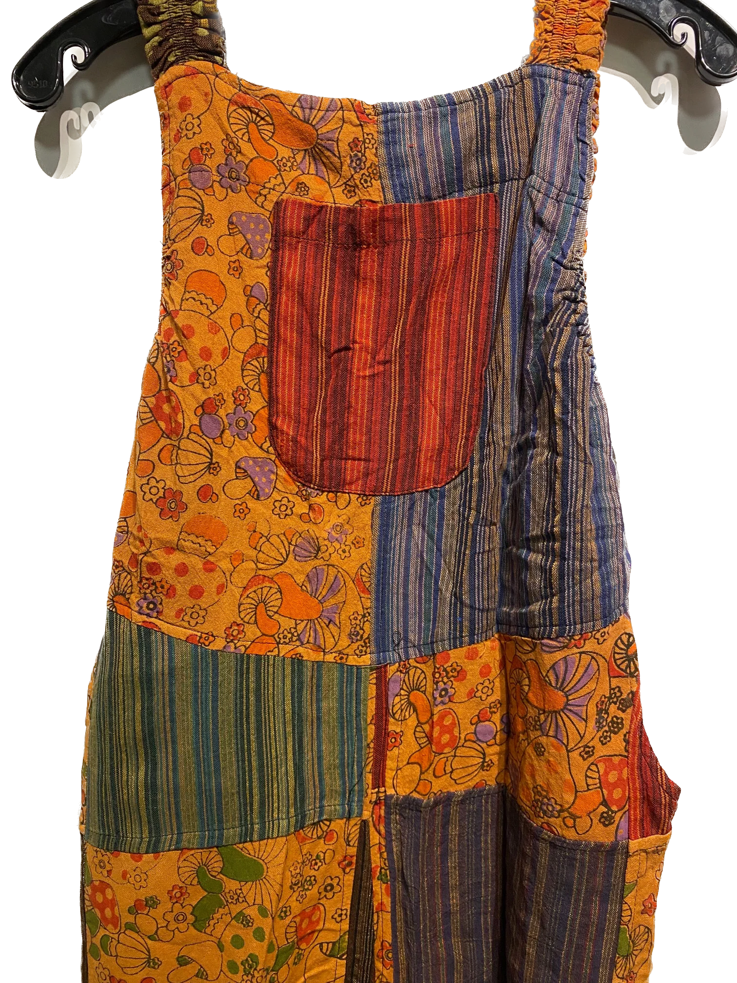 strapless open back dress Skirt Overall - Orange